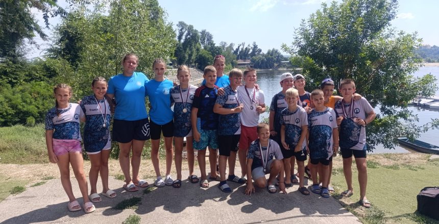 Kajak klub Sombor, Prvenstvo Srbije u mini kajaku, avgust 2025.godina